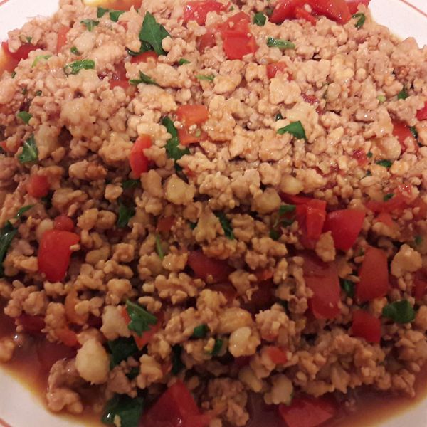 低熱量版打拋肉 : ada一起做