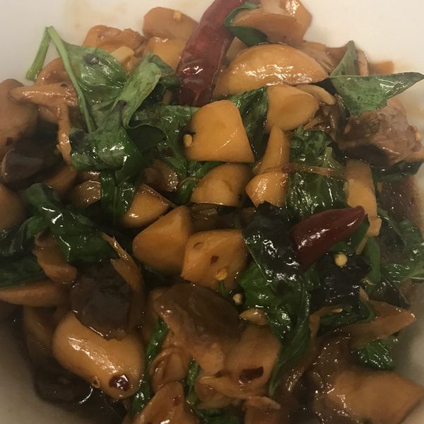 三杯杏鮑菇 : Muriel Chen一起做