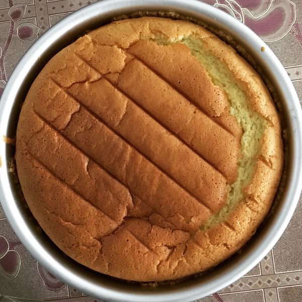 基礎原味戚風蛋糕 : Rain一起做