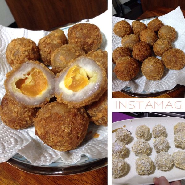 炸芋丸 : 小雲一起做