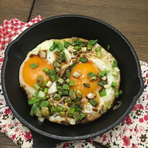 麻油蔥醬蛋 : Cynthia Li一起做