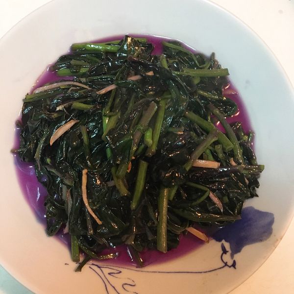 【厚生廚房】薑絲炒紅鳳菜：Sunny Pan 一起做