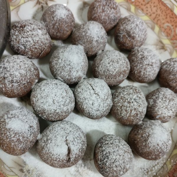 一咬就化開的雪球小餅乾（一次三種口味） : Sara一起做