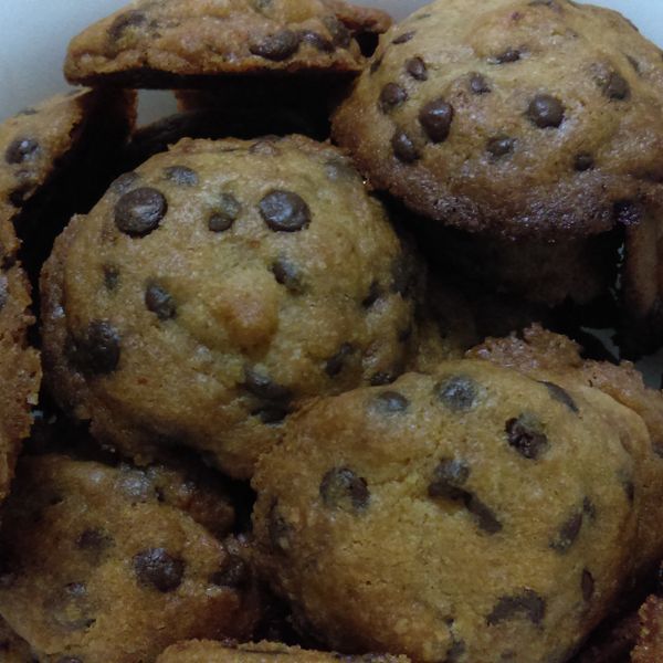 【經典】巧克力豆餅乾：黃寶儀 一起做