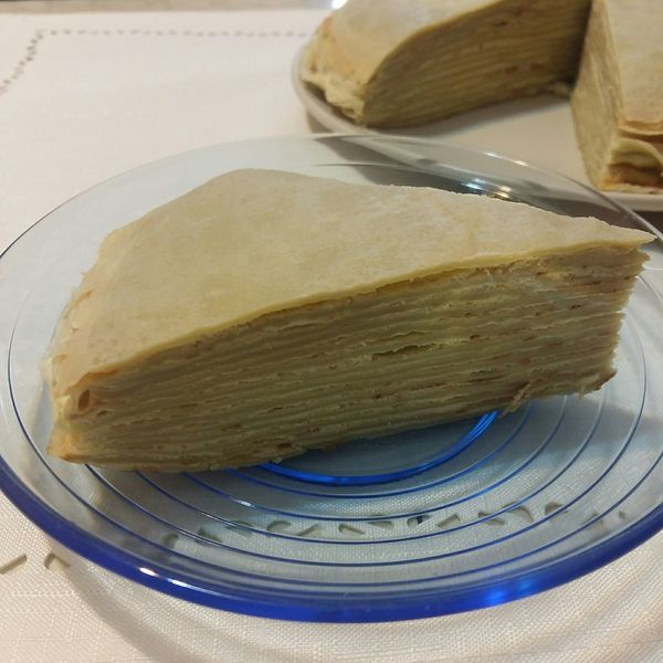 好像很厲害的抹茶千層蛋糕❤：李國熏 一起做