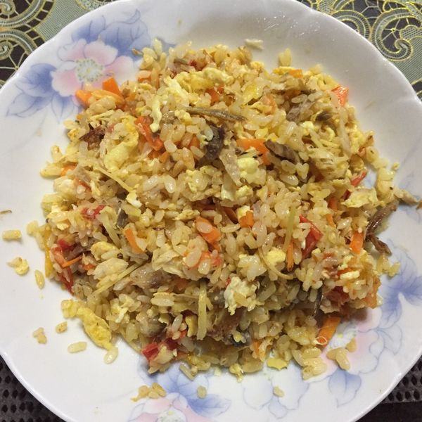 鯖魚炒飯 : 花花 はなな一起做