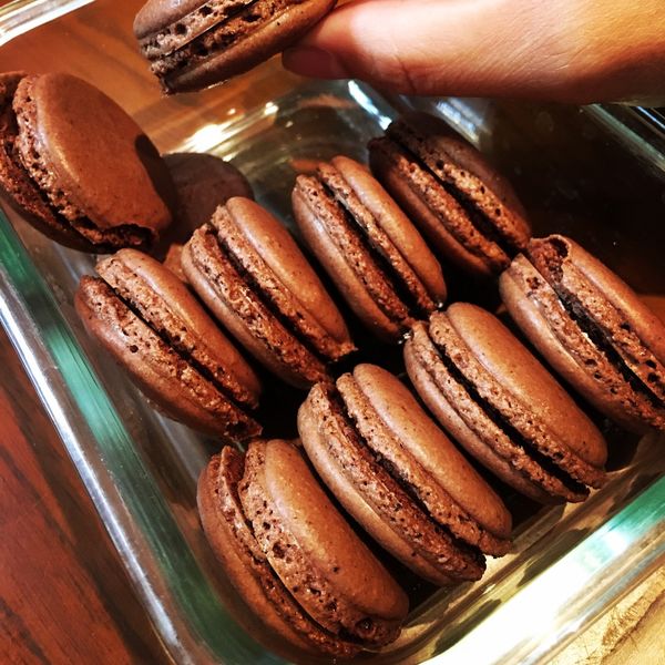 情人節馬卡龍 : 芝芝芝一起做