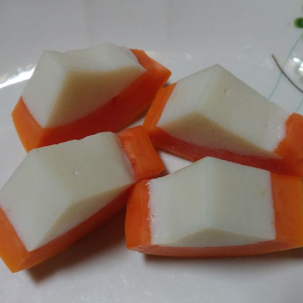 木瓜牛奶凍 [超簡易15分鐘食譜]：夢凡 一起做