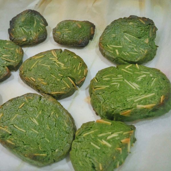 🌹抹茶餅乾&抹茶杏仁餅乾🌹：方念慈 一起做
