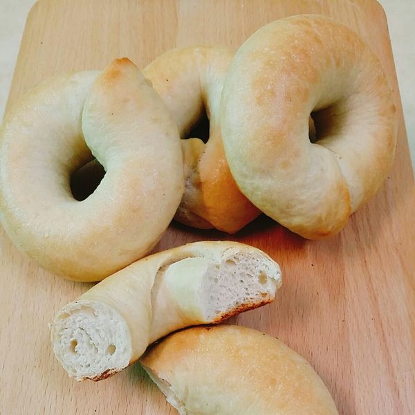 原味貝果（正常版&無油少糖版） : 巧一起做