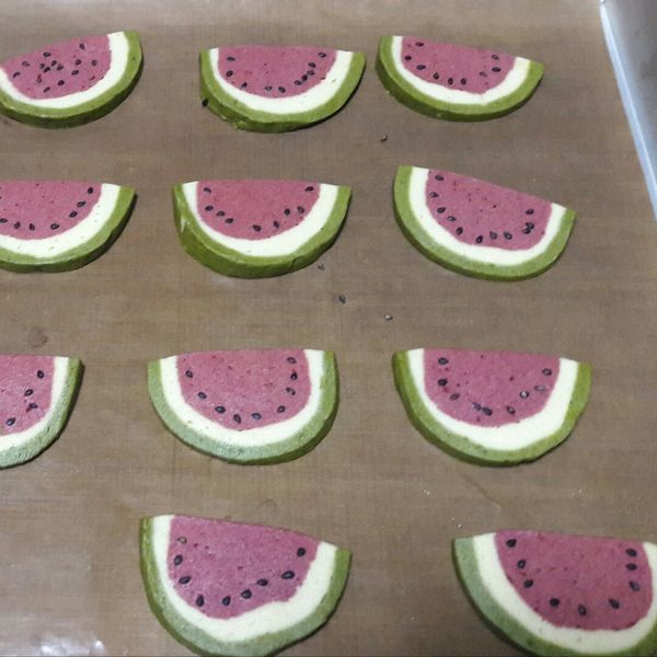 西瓜 造型 餅乾：翔筑媽咪 一起做