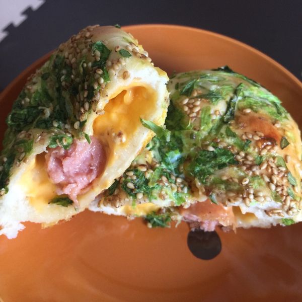 熱狗蔥花麵包：Ruby0225 一起做