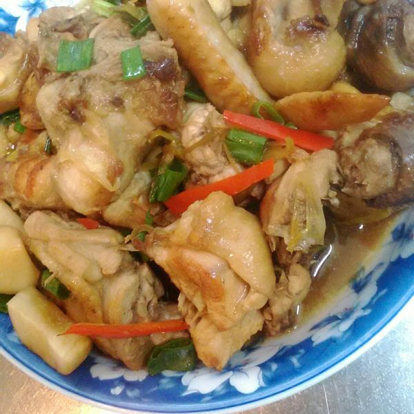 照燒油蔥雞一超簡單，消夜 下酒 便當菜 : 施小盈一起做