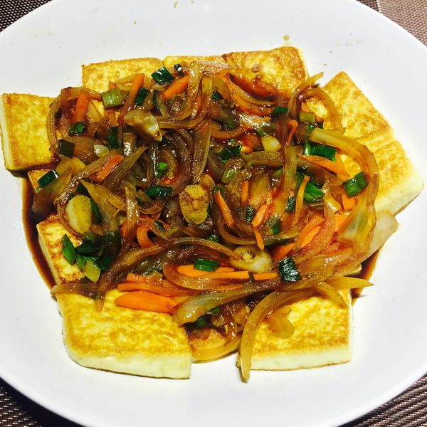照燒雞蛋豆腐 : 江蕎蓁一起做