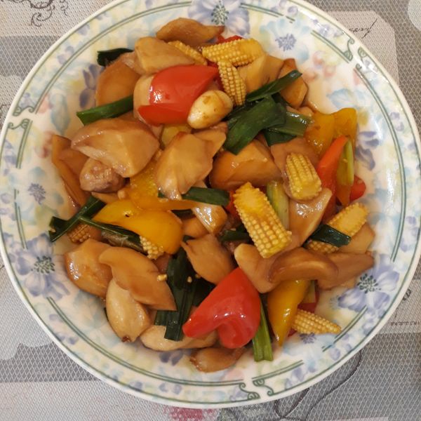 （銅鍋料理）三杯杏鮑菇：李怡姿 一起做