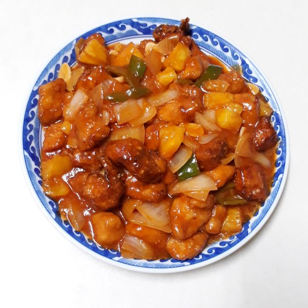 鳳梨糖醋雞肉 : Vita一起做