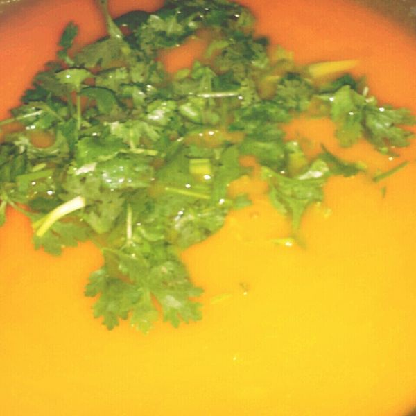 香菜胡蘿蔔濃湯:葉凱琳 一起做