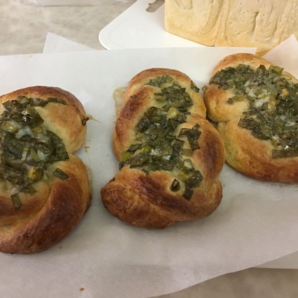 台式起司火腿蔥花麵包(免揉麵團) : irene一起做