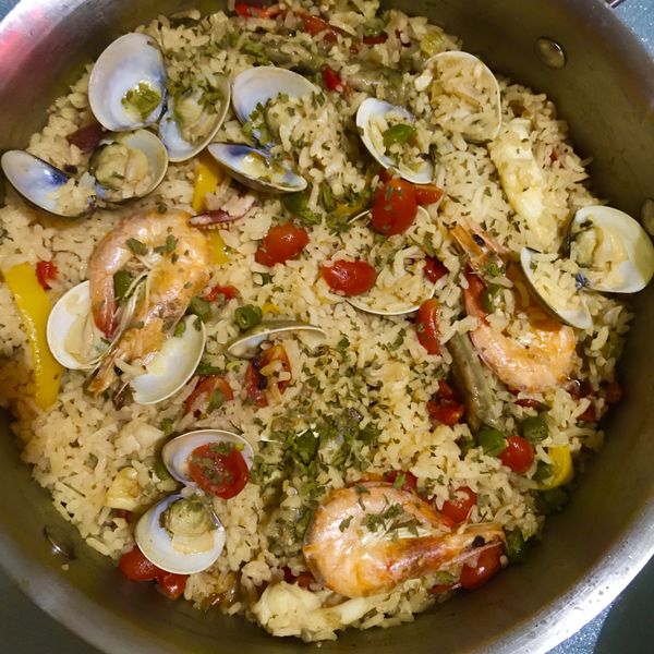 零失敗西班牙海鮮燉飯 : 魏曉涵一起做