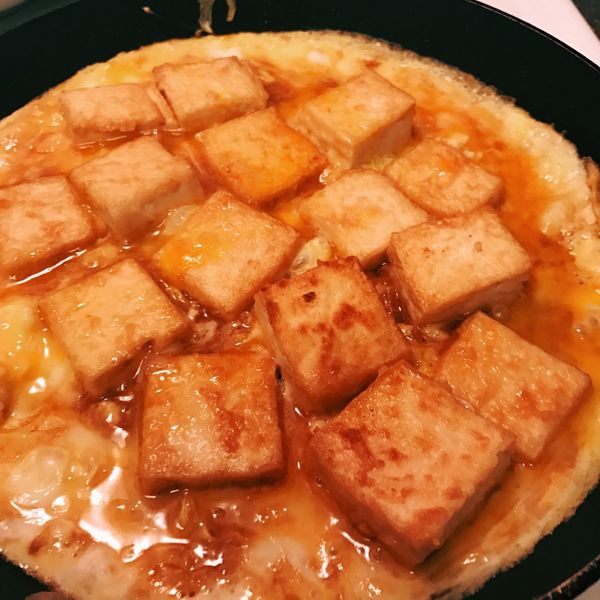 滑蛋鐵板豆腐 : Layla Huang一起做