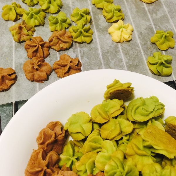 擠花曲奇 : Yesmina Su一起做