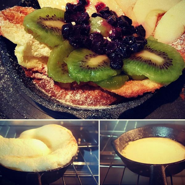 草莓藍莓荷蘭鬆餅(Dutch Baby)：Ruby Hung 一起做