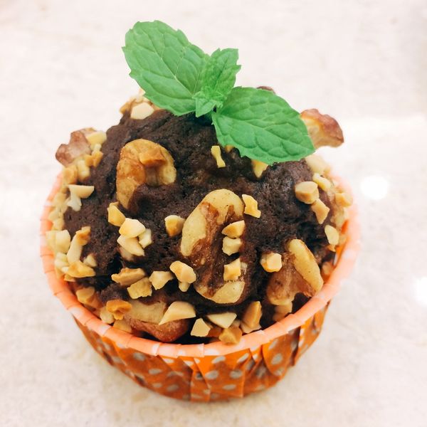 日日點心｜香蕉巧克力馬芬：Lisamin 一起做