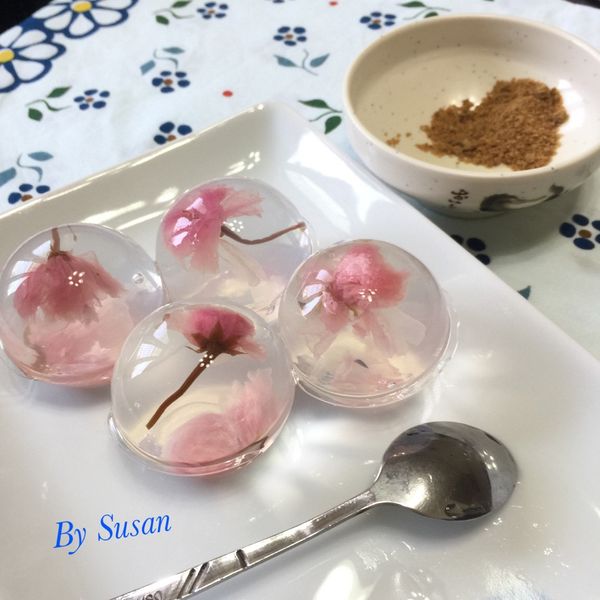 水信玄餅 : Susan一起做
