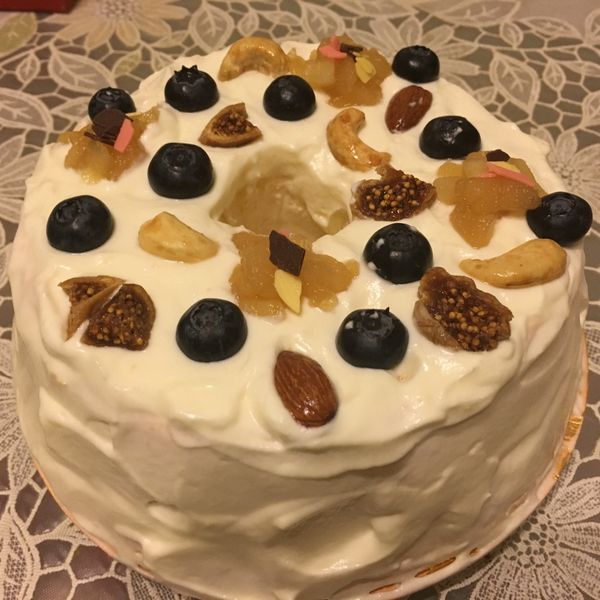 無油低糖*優格戚風蛋糕*四種食材就搞定!:余胖丁 一起做