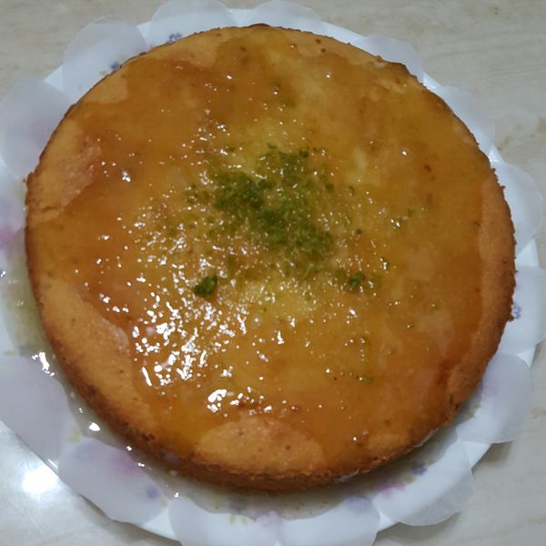 老奶奶檸檬蛋糕(簡易版) : 禎禎一起做