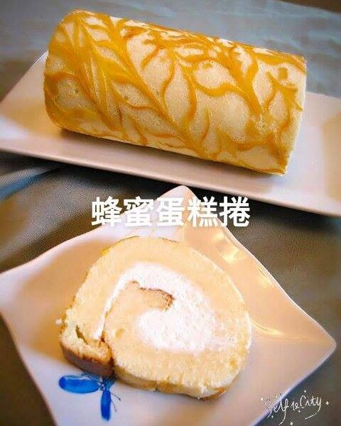 蜂蜜蛋糕卷 : Veronica Chung一起做