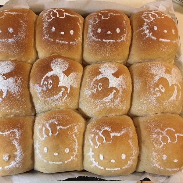 煉乳餐包:Iris Li 一起做