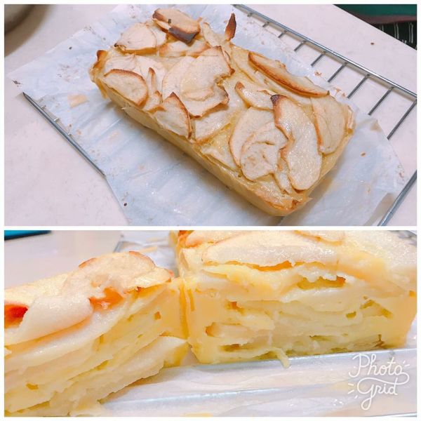 看不見的法式蘋果蛋糕 : 吳語語一起做