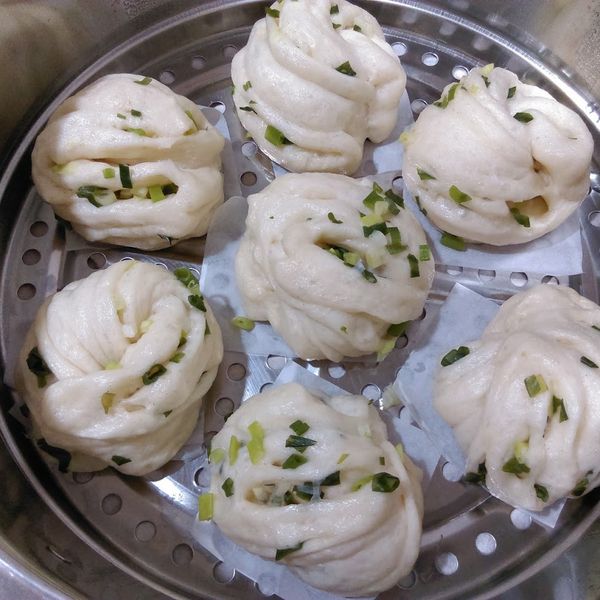 香蔥花捲：孫滙霞 一起做