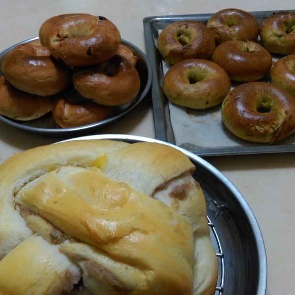 芋泥吐司【Panasonic製麵包機】：Spring Fei 一起做