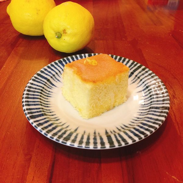 老奶奶檸檬蛋糕(簡易版) : 劉晏辰一起做