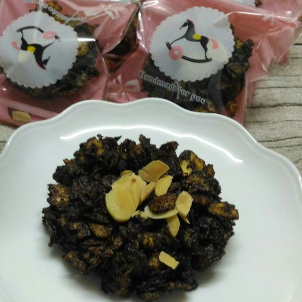 (仿)義美巧克力脆片:Erica 一起做