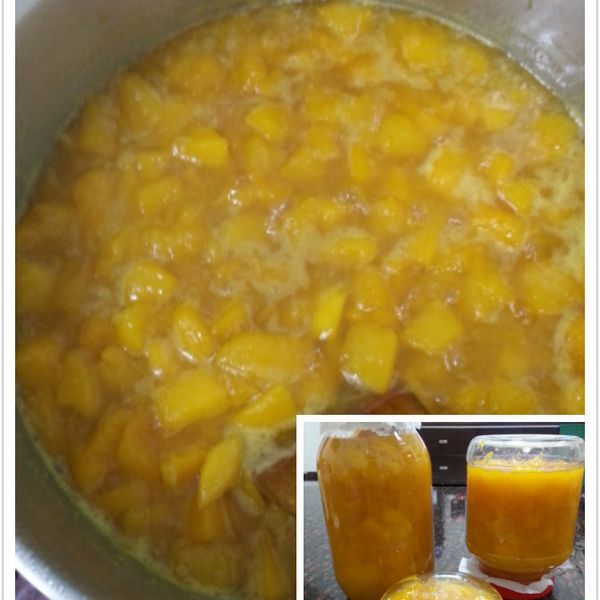 芒果果粒醬 : momo一起做