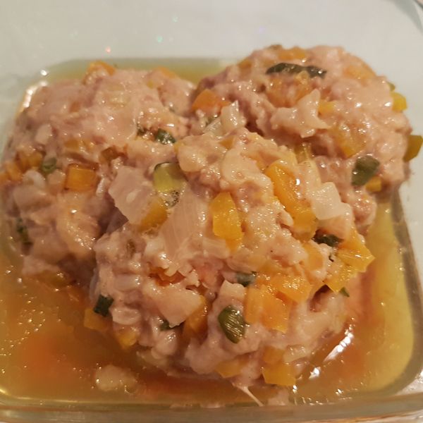 南瓜蒸肉丸 : 郭小碧一起做