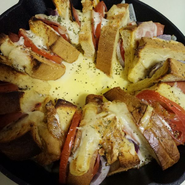 蔬菜布丁吐司：Hui Shan Chu 一起做