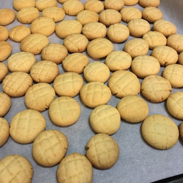 3樣食材-迷你菠蘿煉乳餅乾 : 王龍龍一起做