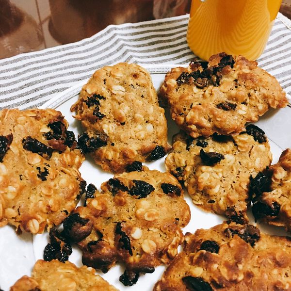 美式蔓越莓燕麥餅乾-泡菜人妻in NY's kitchen：Alice 一起做