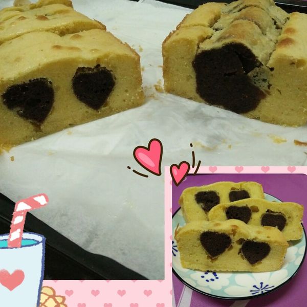 「愛心磅蛋糕」可愛又可口 ♡ : Yi-jie Chen一起做