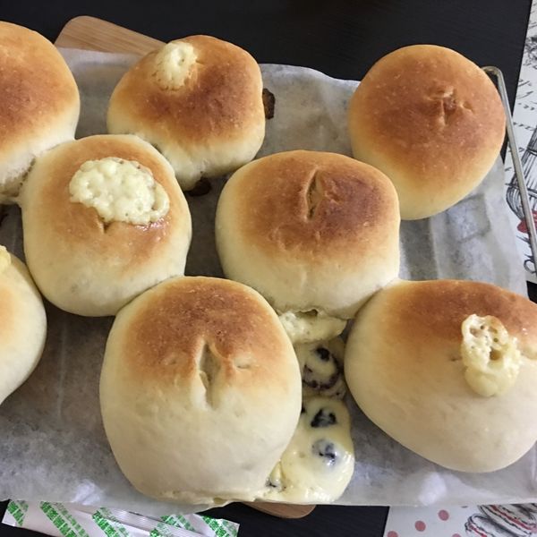 小法國蔓越莓乳酪麵包 : Wan-Chen Lin一起做