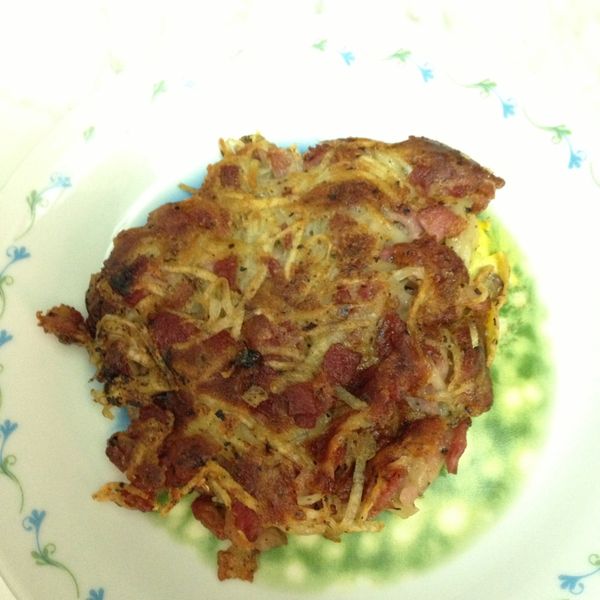 馬鈴薯培根起司煎餅 : nikkiecu一起做