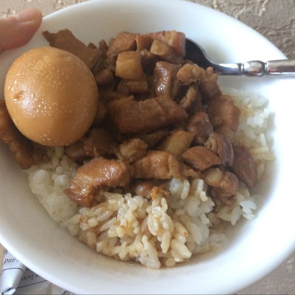 滷肉飯：玄轉芋泥包 一起做