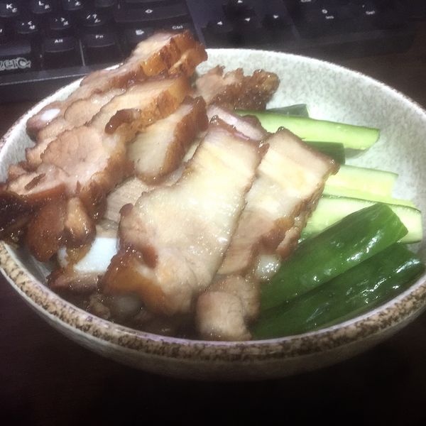 蜜汁五花肉：吳聲暉 一起做