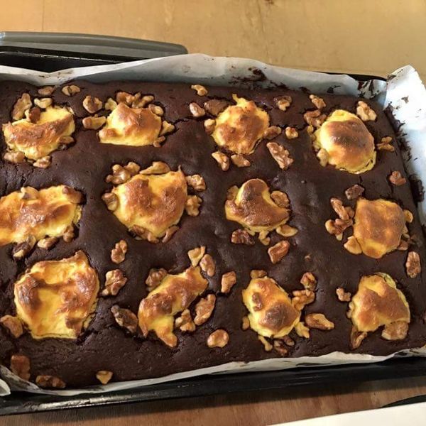 巧克力布朗尼 : Becca Wu一起做