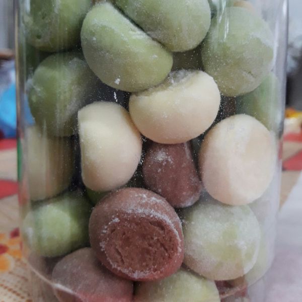 入口即化雪球餅乾 : 黃郁琇一起做