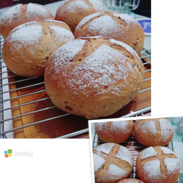 核桃鄉村麵包：Ching 一起做